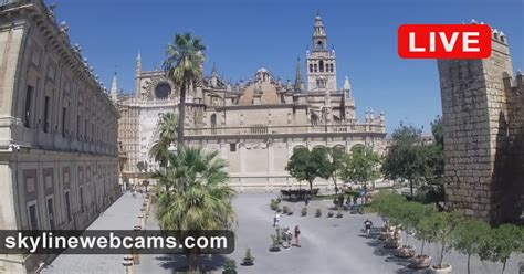 webcams sevilla|seville webcam live tourist.